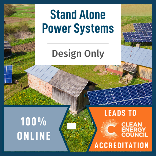Stand Alone Power Systems Design Only