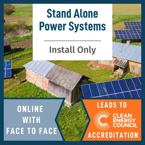 Stand Alone Power Systems Install Only