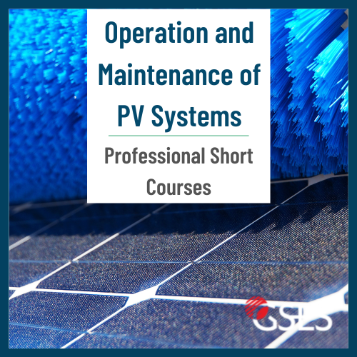 Operation and Maintenance of PV Systems