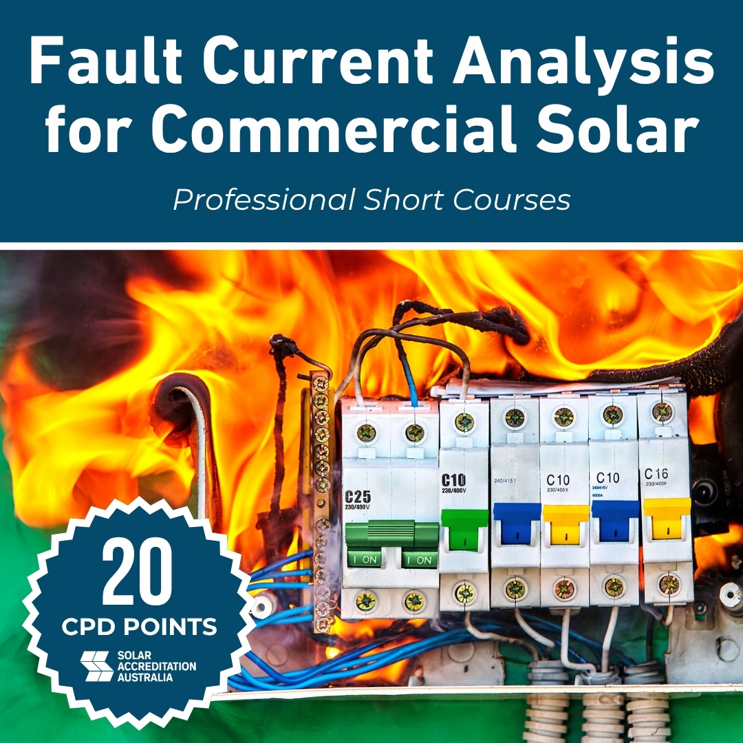 Fault Current Analysis for Commercial Solar