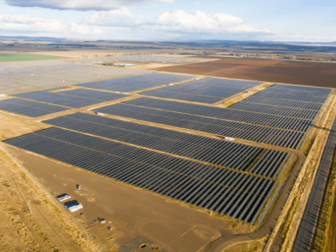 Utility Scale Solar Farm in Australia