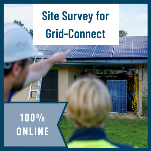 Site Survey for Grid-Connected PV and Battery Systems