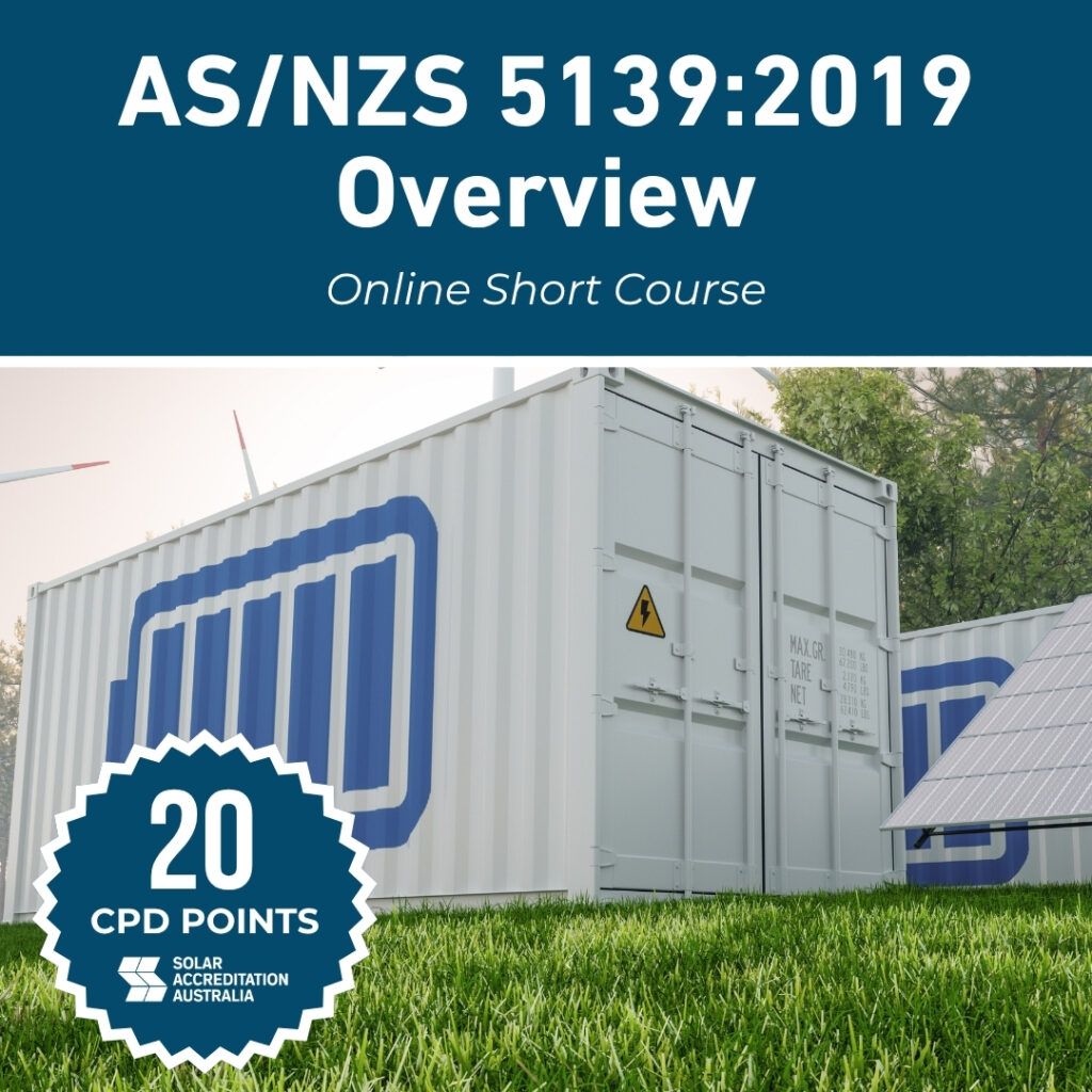 AS/NZS 5139:2019 Updates - GSES