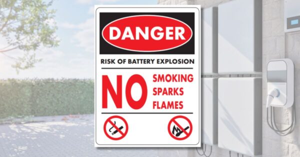 LFP Battery Explosive Gas Hazard: Is Signage Required?